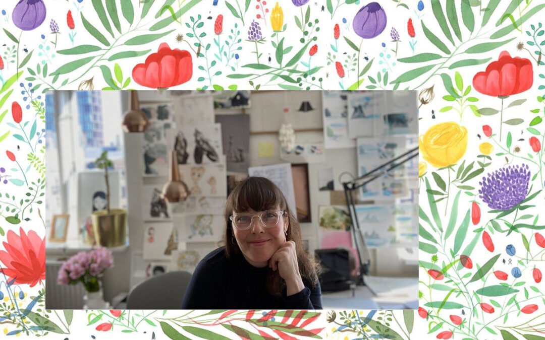 Sy en bog med illustrator Lena Nikolajsen