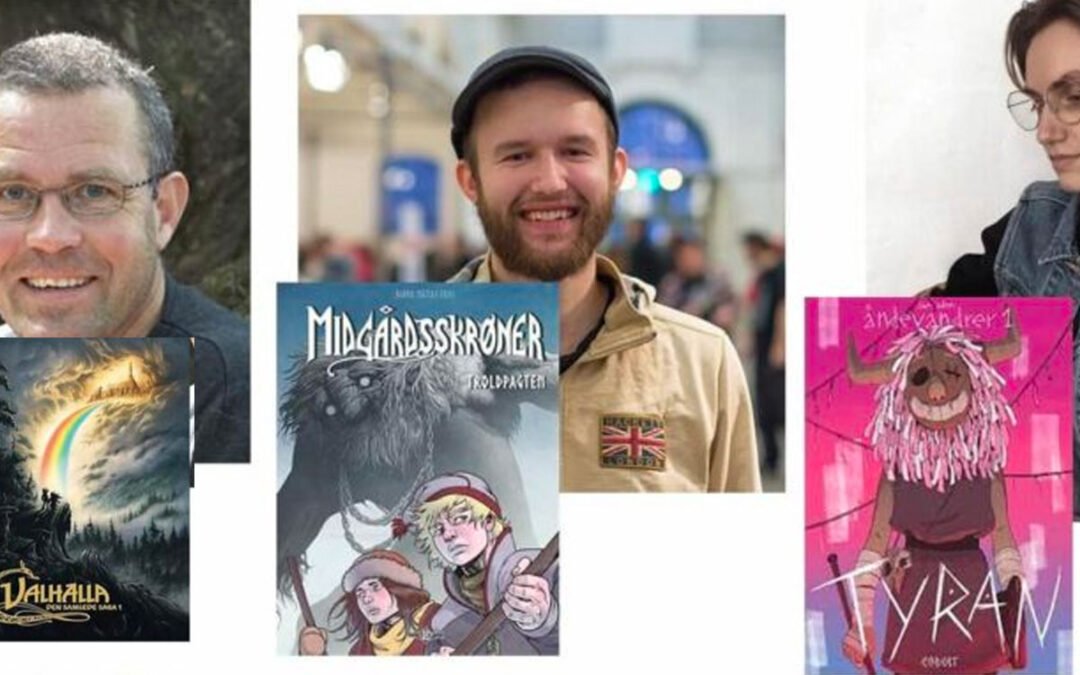 Peter Madsen, Bjørk Matias Friis og Jam Aden (DK)