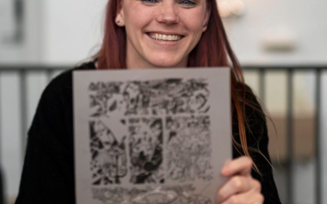 Snart forvandler vi Øksnehallen til tegneserieland!