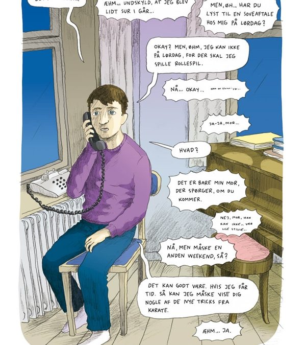 Johan F. Krarup visits Copenhagen Comics 2024