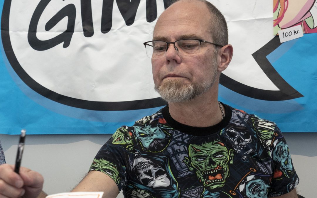 Peter Snejbjerg visits Copenhagen Comics 2024