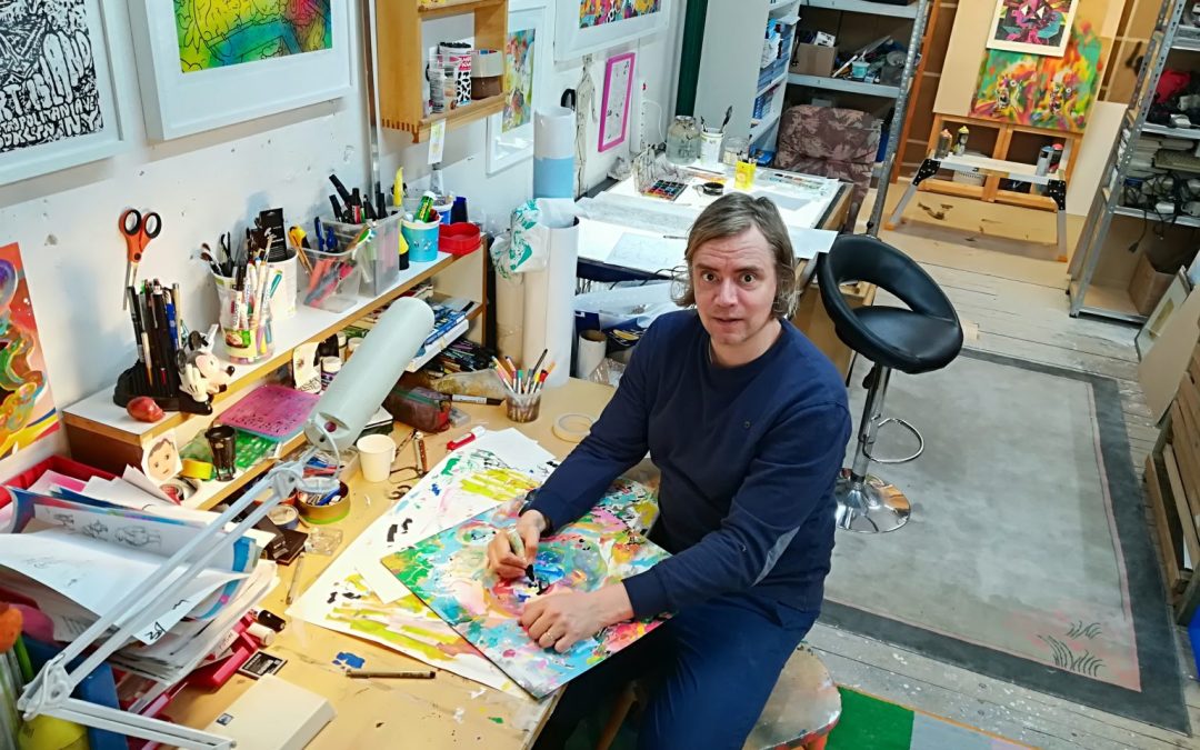 Tommi Musturi visits Copenhagen Comics 2024