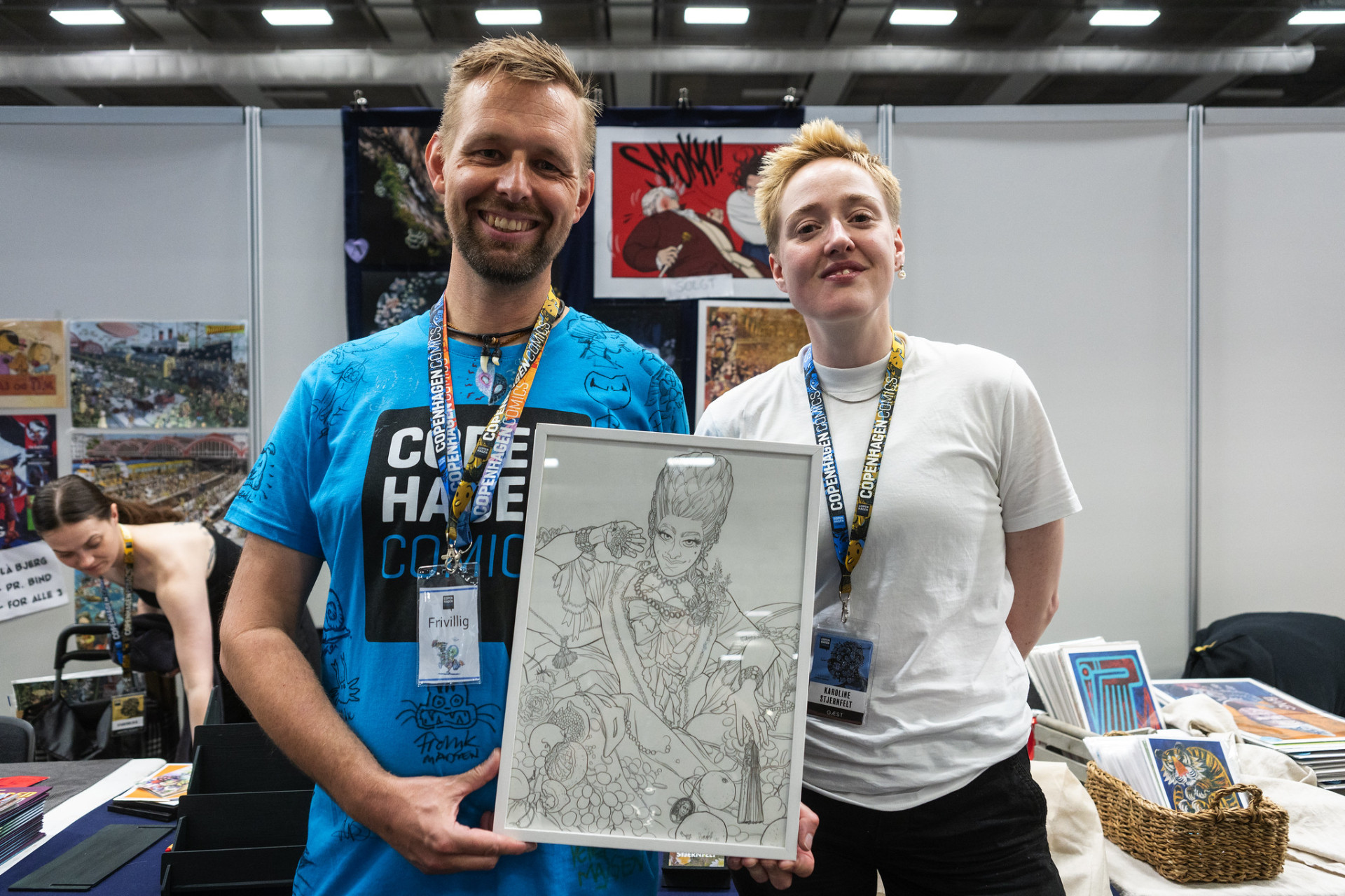 Indgang til Copenhagen Comics - Foto: Carsten Olsen